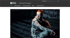 Desktop Screenshot of edinburghshowcase.britishcouncil.org