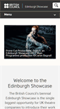 Mobile Screenshot of edinburghshowcase.britishcouncil.org