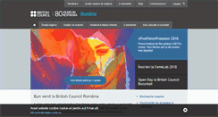 Desktop Screenshot of britishcouncil.ro
