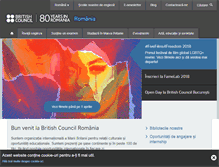 Tablet Screenshot of britishcouncil.ro