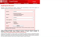 Desktop Screenshot of examfinder.britishcouncil.pl