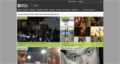 Desktop Screenshot of film.britishcouncil.org