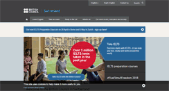 Desktop Screenshot of britishcouncil.ch