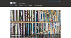 Desktop Screenshot of literature.britishcouncil.org