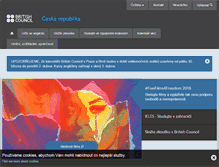 Tablet Screenshot of britishcouncil.cz